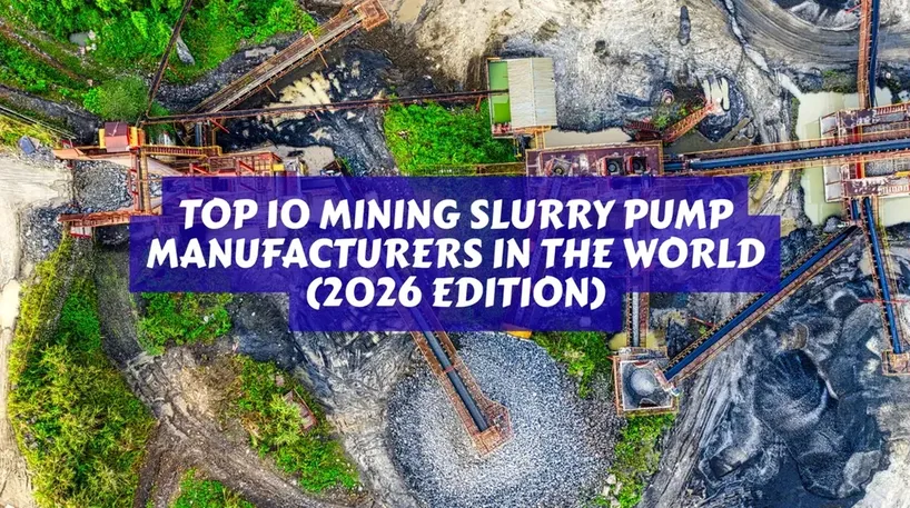 Top 10 mining slurry pump manufacturers global view